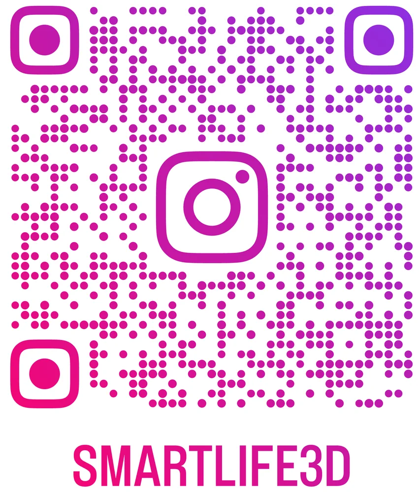 SmartLife 3D Instagram QR Code